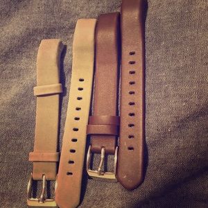Genuine Leather FitBit Bands